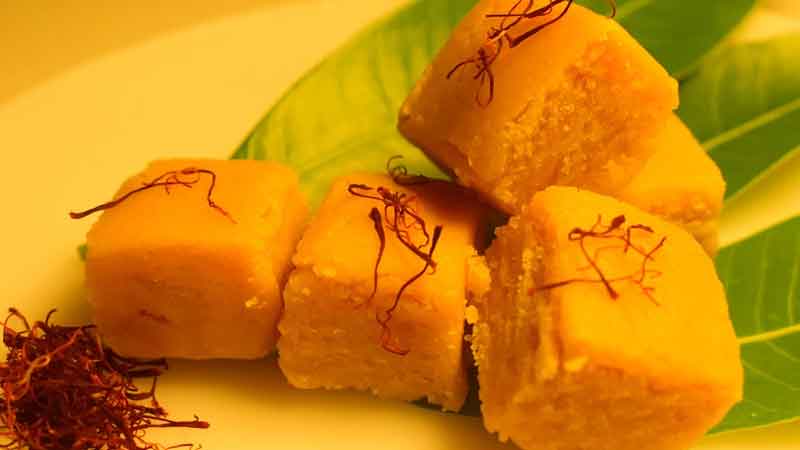 Make pumpkin barfi for guests on Chaitra Navratri