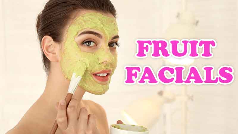 How can men stay at home and learn fruit facials