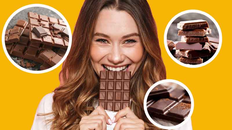 Chocolate meditation, with the help of chocolate, meditate like this