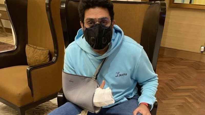 Abhishek Bachchan returned to work as soon as he had surgery, shared the post and said – men do not feel pain