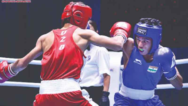 Vishwamitra, Vishal and Neha showed the power of punch, won gold medals