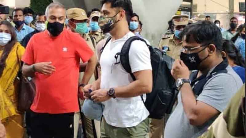 IPL Phase-2: CSK captain Mahendra Singh Dhoni reaches Chennai, team may leave for UAE on August 13