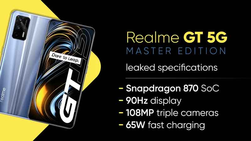 Realme GT 5G and Realme GT 5G Master Edition Launched in India, Know Price and Specifications