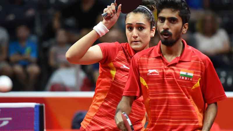 Table Tennis: Manika and Sathiyan pair won the title of Mix Double