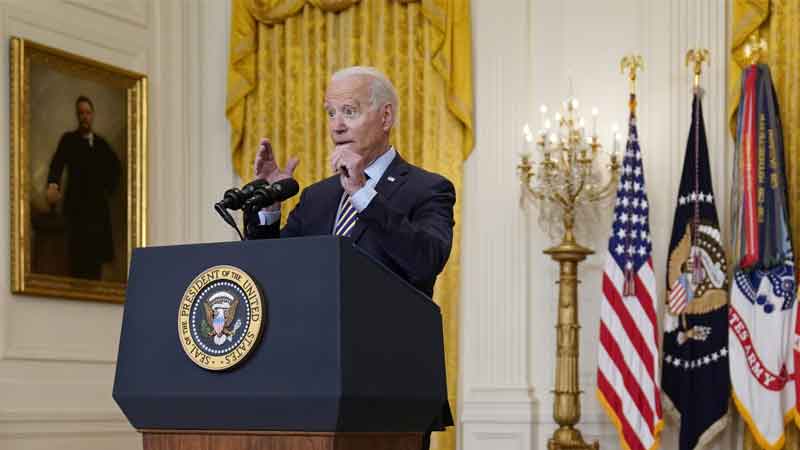 America vacated Afghanistan, Biden said - 20 years of military presence ended