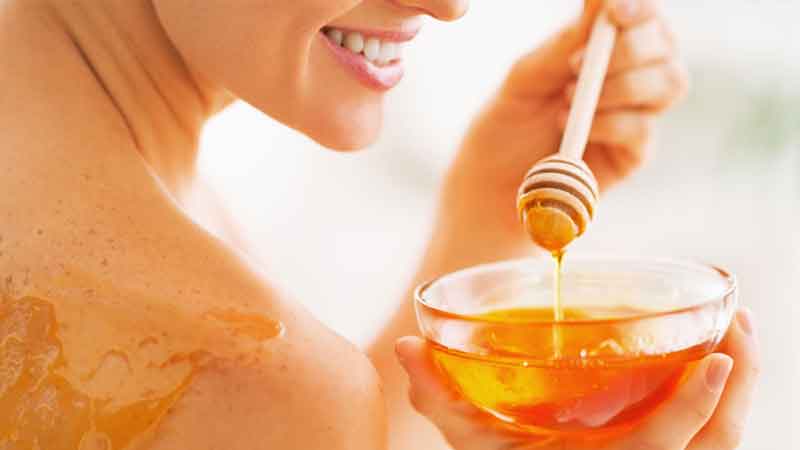 To improve the skin, use honey like this