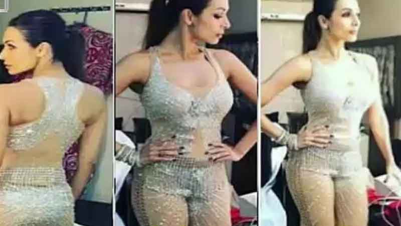 Wearing a transparent dress, Malaika showed such moves, everyone was stunned